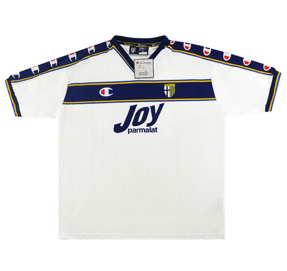 2001-02 Parma Retro Away Kit Soccer Jersey